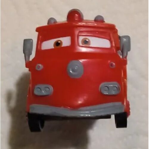 Voiture Miniature - " Cars : Camion De Pompier " Radiator Springs " - Rouge - En Plastique - Disney / Pixar