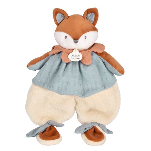 Doudou plat Renard Timo 29 cm
