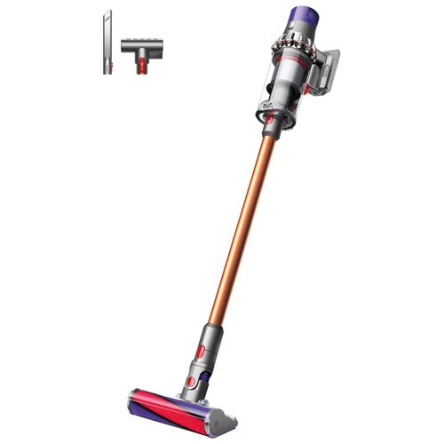 Dyson Cyclone V10 Fluffy Aspirateur-balai 2 en 1 Batterie Sec Sans sac 0,77 L Cuivre, Nickel