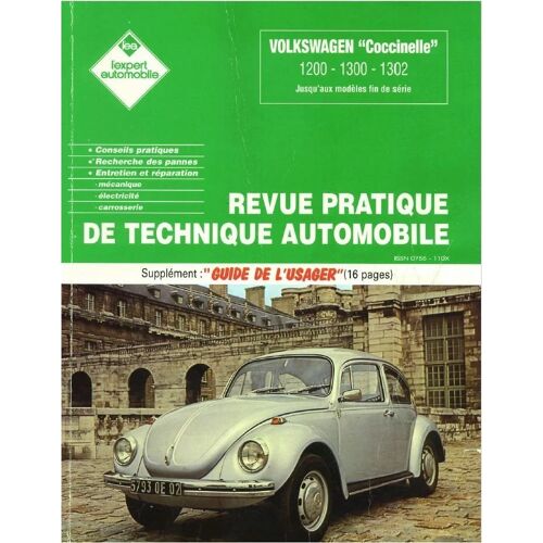 Cd Rom De Rta Revue Technique Manuel Atelier (Fr) Volkswagen Coccinelle 1200 - 1300 - 1302 - 1302 S Jusqu'À Fin De Construction ! 220 Pages En Pdf. Ou Fichier Via Lien Sur Pc Ou Portable Pour 10€