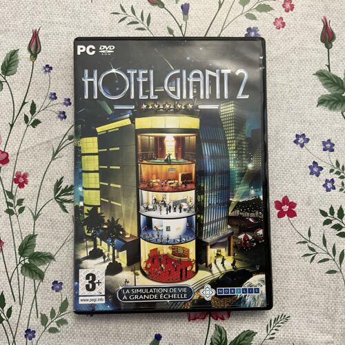 Hotel Giant 2 PC DVD-ROM Jeu de Gestion Hôtelière Complet FR