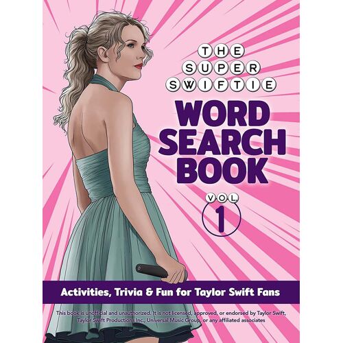 The Unofficial Super Swiftie Word Search Book (Volume 1)