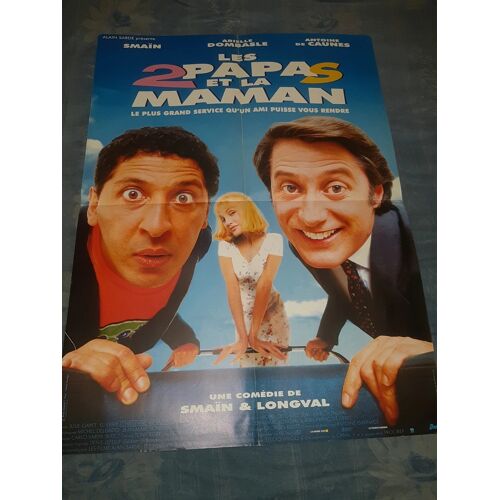Affiche De Cinéma Les 2 Papas Et La Maman 60x80 Cm