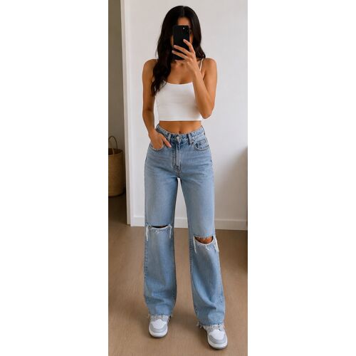 Jean Zara Bleu Clair Taille 34