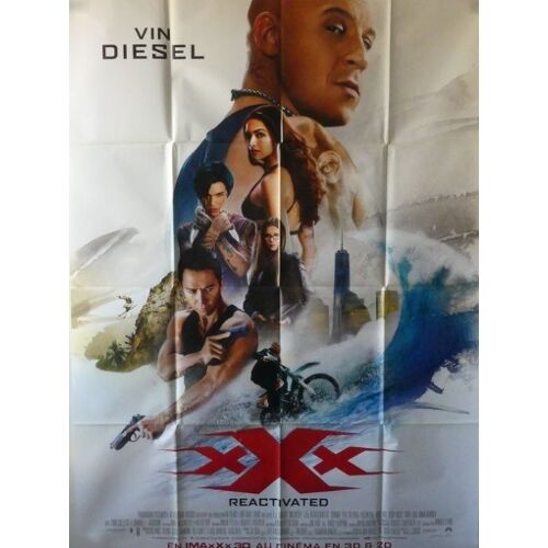 Xxx : Reactivated - Affiche Originale De Cinéma - Format 120x160 Cm - Un Film De D.J. Caruso Avec Vin Diesel, Samuel L. Jackson, Donnie Yen, Ruby Rose - Année 2017