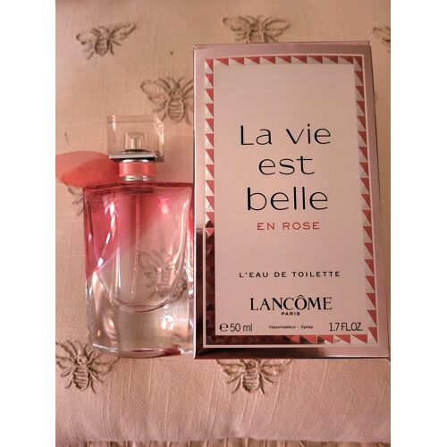 Superbe Flacon Parfum Vide La Vie Est Belle En Rose