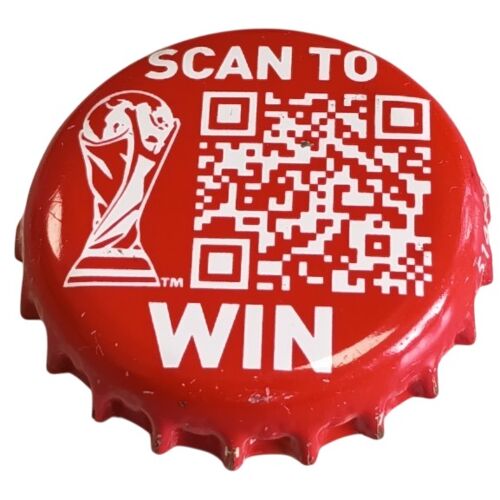 Belgique Capsule Bière Beer Crown Cap Jupiler Scan To Win Coupe Du Monde Football Rp764