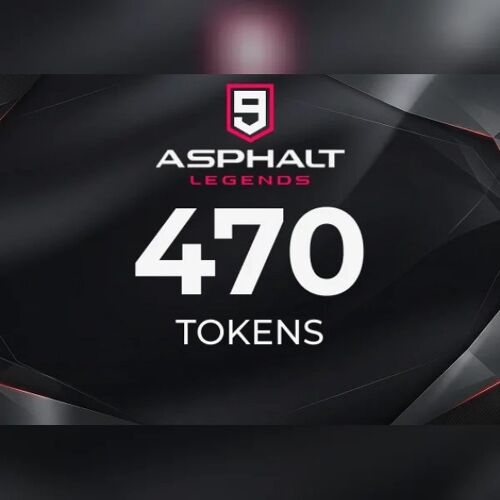 Asphalt 9: Legends - 470 Tokens Direct Top-Up - GLOBAL