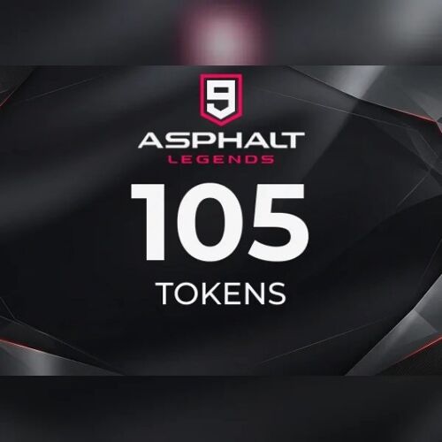 Asphalt 9: Legends - 105 Tokens Direct Top-Up - GLOBAL