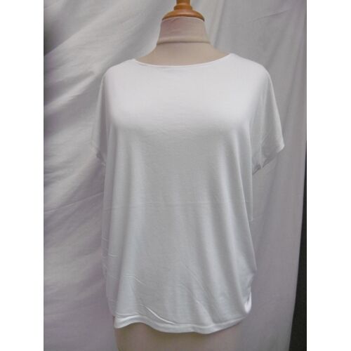 Uniqlo Tee Shirt Ample Blanc Cassé T S