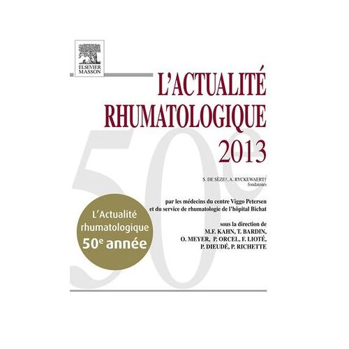 L'actualité Rhumatologique 2013