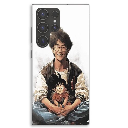 Coque Pour Samsung Galaxy S23 Ultra Akira Toriyama Goku enfant Maniacase