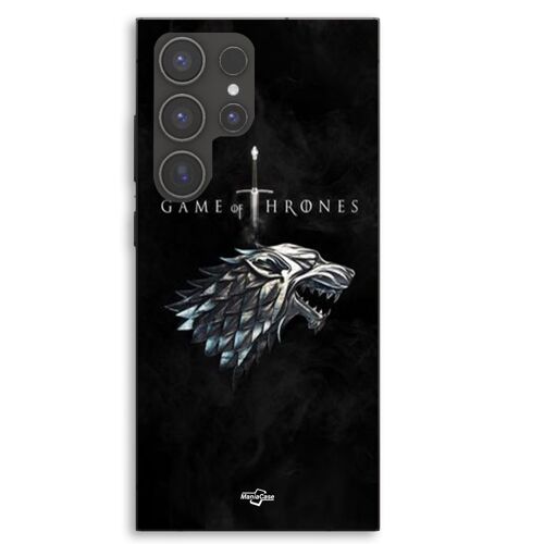 Coque Pour Samsung Galaxy S23 Ultra Game Of Thrones House Stark Maniacase