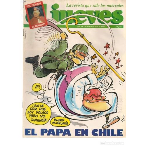 El Jueves N° 515 - Avril 1987 - Revue Espagnol D'humour Graphique Et De Satire Politique