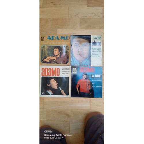 Lot 4 Disques Adamo