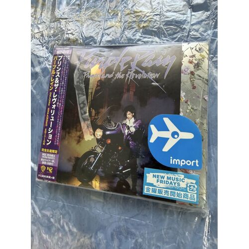 Prince Purple Rain Shm Cd Japon Deluxe 3 Cd+ 1dvd