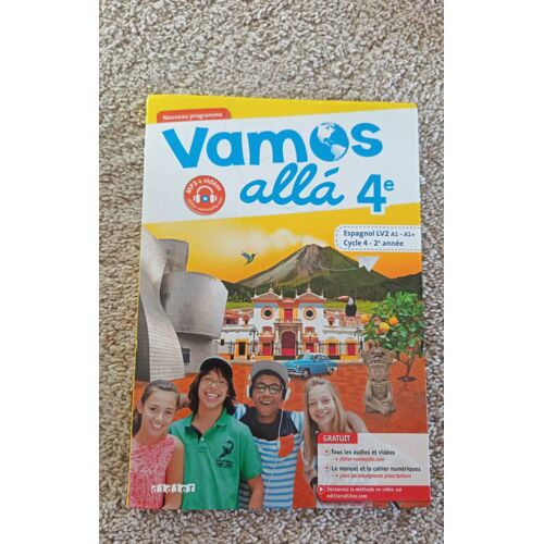 Manuel Scolaire Vamos Alla 4eme