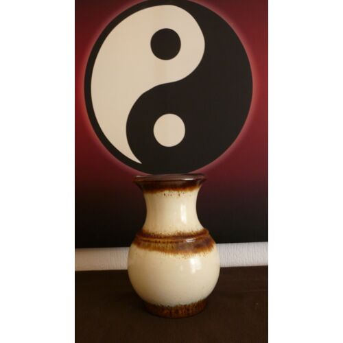 Grand vase en céramique marque Scheurich Keramik style fate lava