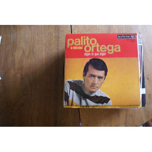 Palito Ortéga La Felicidad / Digan Lo Que Digan 45t Rca Victor Hit Parade 49523 1967 France