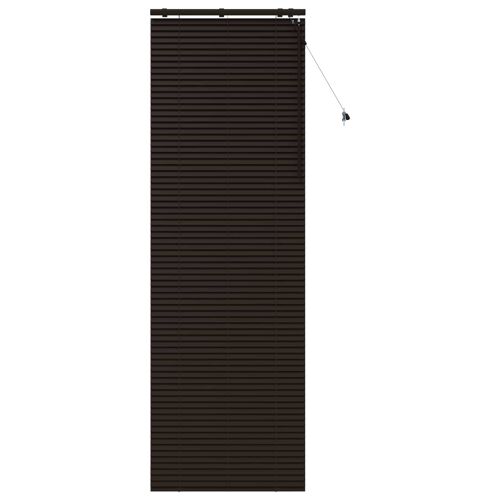 Vidaxl Store Vénitien Marron Foncé 85 X 250 Cm 35 Mm