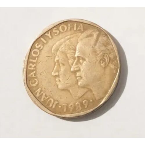 Pièce De Monnaie - 500 Pesetas - Juan Carlos I - 1989 - Espagne