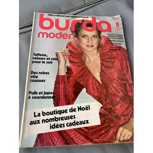 Burda Moden Novembre 1981