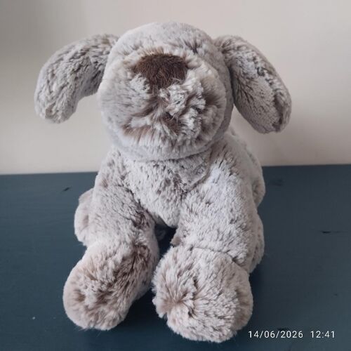 F/ peluche doudou chien gris-marron Simba toys