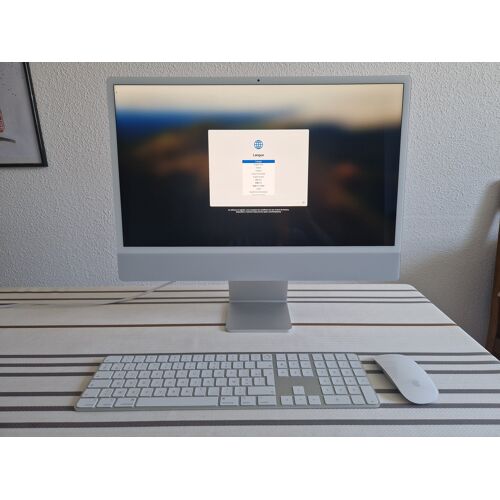 iMac 24¿ Apple M1 - 16 Go RAM - SSD 512 Go - 8 CPU / 8 GPU - Argent