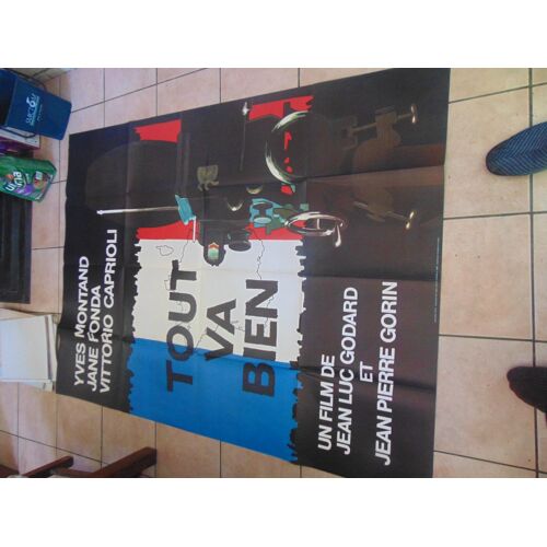 Affiche Cinema 120x 160" Tout Va Bien"