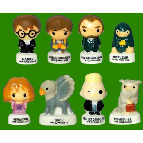 8 Fèves De La Série Harry Potter (Super U 2023)