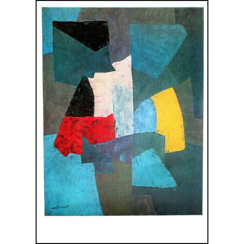 Poliakoff Serge Lot Cartes Postales Tableaux Peinture