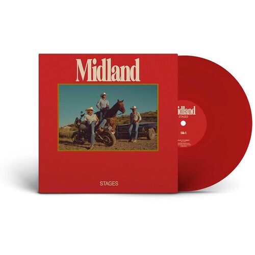 Midland - Stages (Transparent Red) [Vinyl Lp] Clear Vinyl, Red