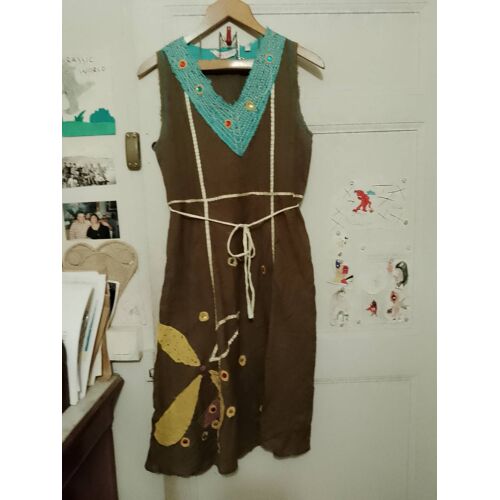 Robe Asymétrique Multicolore 40 L Peace &amp; Love.