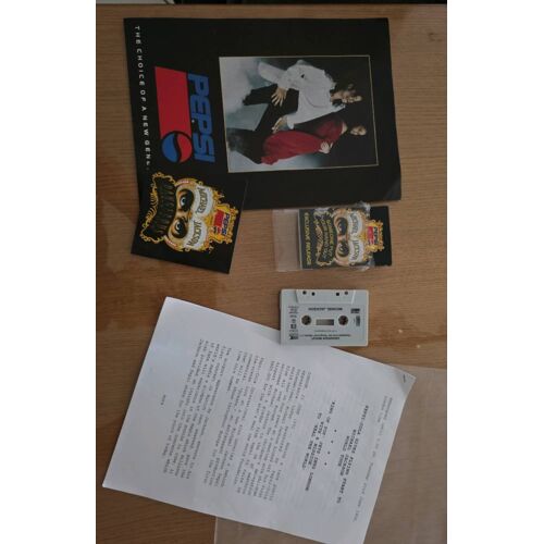 Michael Jackson Kit Promotionnel Pepsi Avec Cassette Audio Someone Put Your And Out