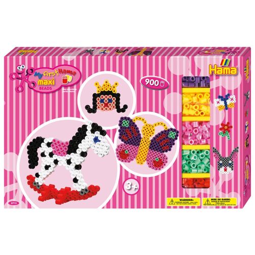 Hama Beads Maxi Boîte Gm "Boîte Cadeau Géante Cheval À Bascule