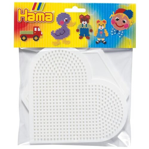 Hama Beads Midi Plaques Sachet Gm "Coeur/Hexa.