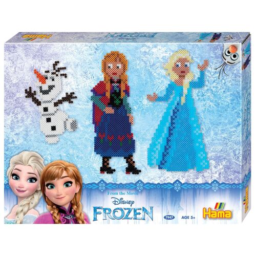 Hama Beads Midi Boite Mm "Boite Cadeau La Reine Des Neiges