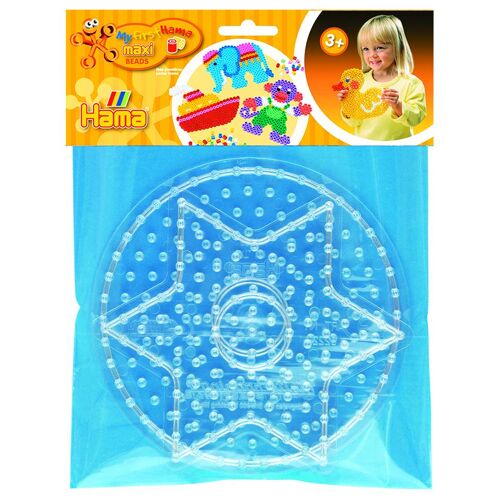 Hama Beads Maxi Sachet "Plaque Étoile Et Ronde