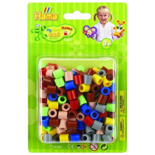 Hama Beads Maxi blister 250 perles mix 69