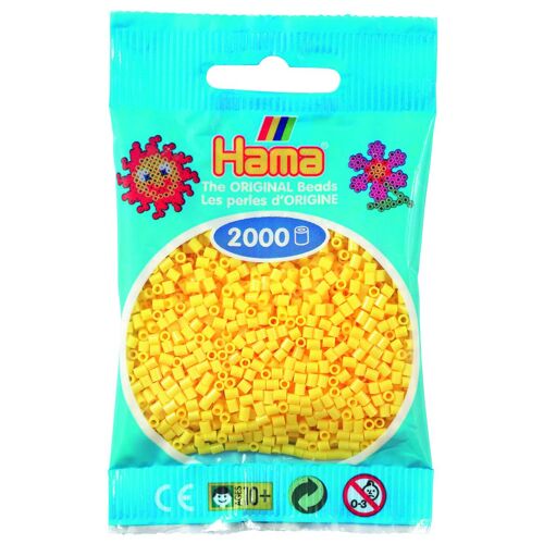 Hama Beads Mini Sachet 2000 Perles Jaune