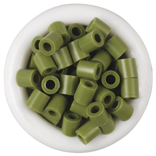 Hama Beads Midi Sachet 1000 Perles Vert Olive