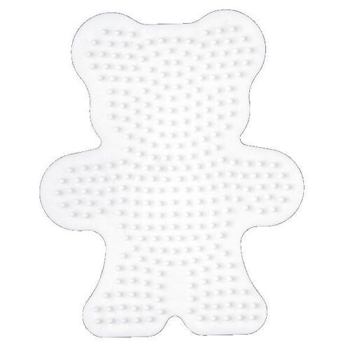 Plaque "Ourson" Perles Midi