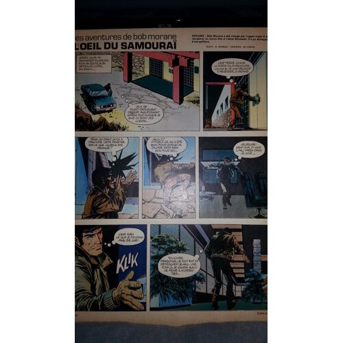 Page-Bd De La Revue Femmes D'Aujourd'Hui N°1414: Bob Morane, L'Oeil Du Samouraï