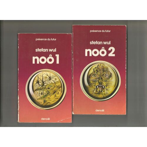Lot Complet Noô 1 & 2 Stefan Wul Eo 1977 Dénoël Présence Du Futur N° 236 & 237 Sfscience Fiction