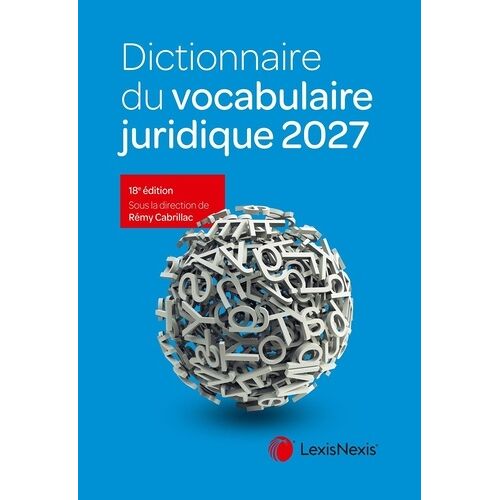 Dictionnaire Du Vocabulaire Juridique