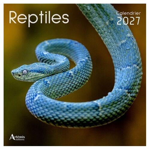 Calendrier Reptiles 2027 - 2027