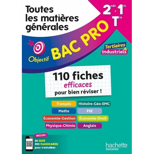 Objectif Bac Pro (2de/1re/Term) - Toutes Les Matières Générales - Bac 2027