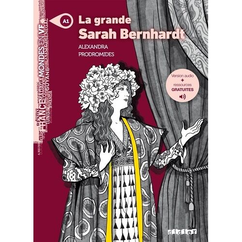 Mondes En Vf - La Grande Sarah Bernhardt - Niv - A1 - Livre + Audios