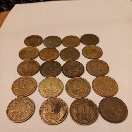 Lot D Anciennes Pièces De Monnaie