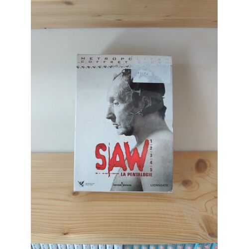 Coffret 5 Dvd Saw La Pentalogie I Ii Iii Iv V – Complet Avec Bonus – Bon État